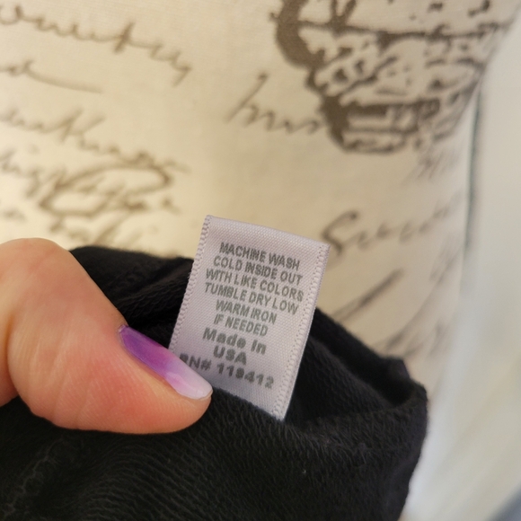 Monrow Revolve Super Soft Little Black Dress Mini‎ Bodycon Size Large LIKE NEW - Picture 7 of 7